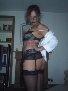 I love wearing a slutty uniform as i get fucked..